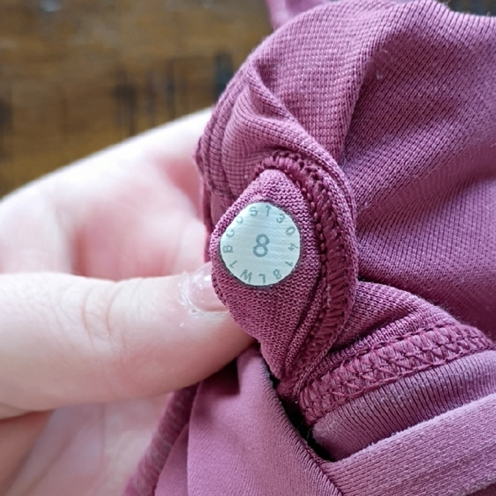 lululemon athletica Heathered Mauve Double-Strap Tie-Front Tank - Picture 4 of 4